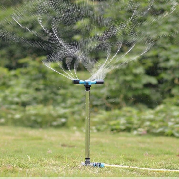 三叉自动洒水器360度喷水器喷头自动喷淋系统园林园艺喷灌浇菜器