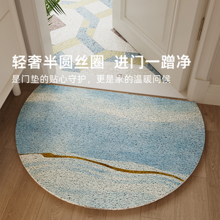 半圆形入户门地垫进门垫家用玄关门口防滑耐磨免洗可擦2025新款