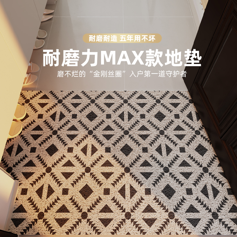 丝圈入户门地垫耐磨防滑进门脚垫