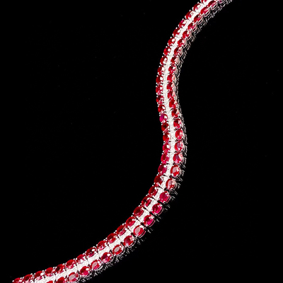 天然红宝石红宝石手链宝创集