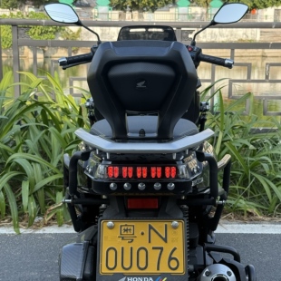 适用于五羊本田NWG150改装后靠背 后座腰托靠背 舒适无损安装配件