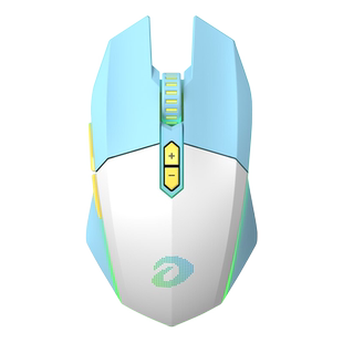 达尔优牧马人EM910PRO国风无线鼠标有线办公游戏电竞可充电LOL/CF