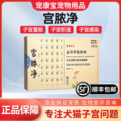 宫脓净子宫清宠物狗狗猫咪