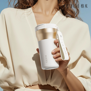 GERM保温杯女生高颜值2025新款 咖啡杯不锈钢水杯杯子节日生日礼物