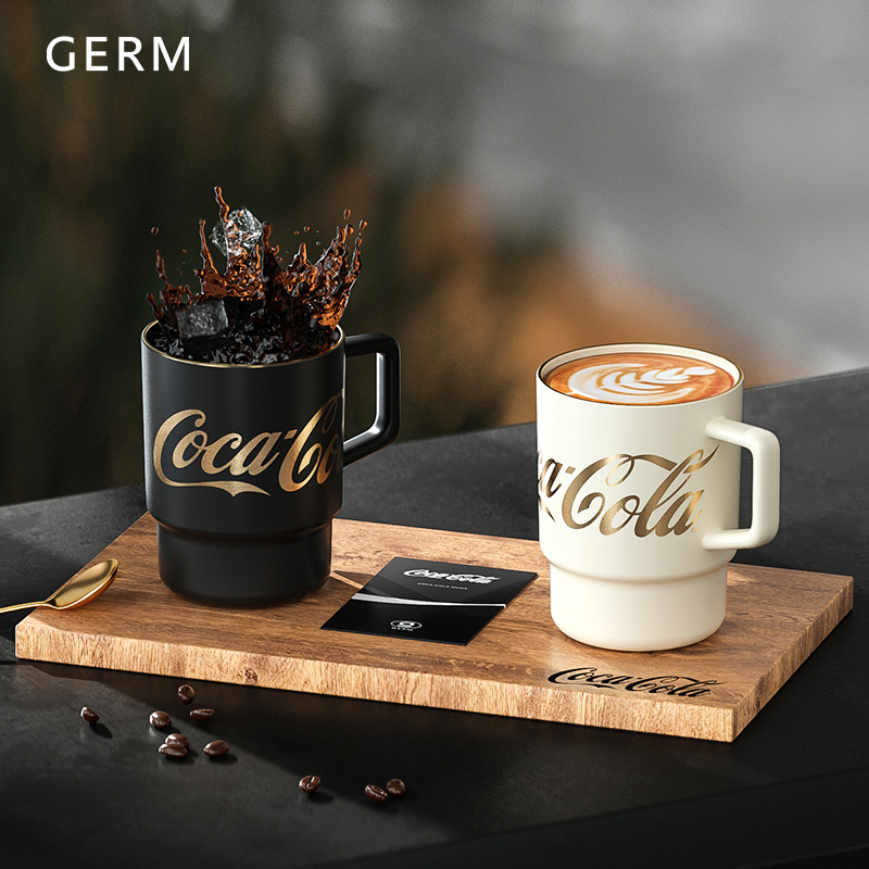 GERM可口可乐正版联名马克杯