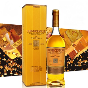 苏格兰进口威士忌 格兰杰经典10年单一麦芽威士忌700ml 正品行货