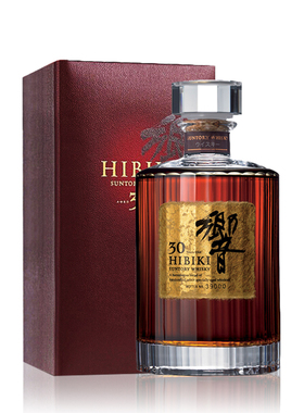 日本进口洋酒  Suntory 三得利响30年威士忌 乡音Hibiki  正品