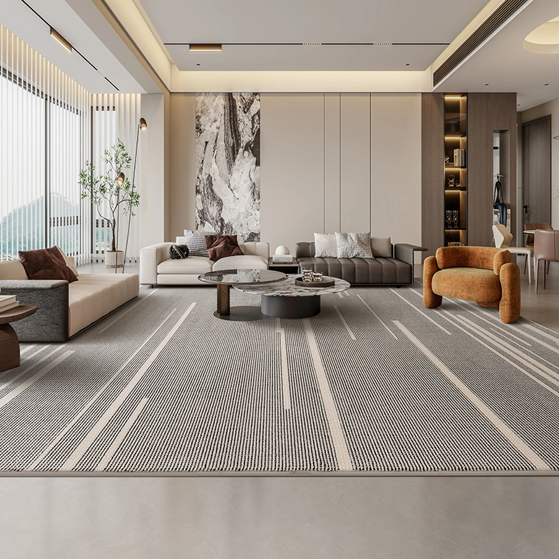 现代简约家用客厅地毯轻奢高级感