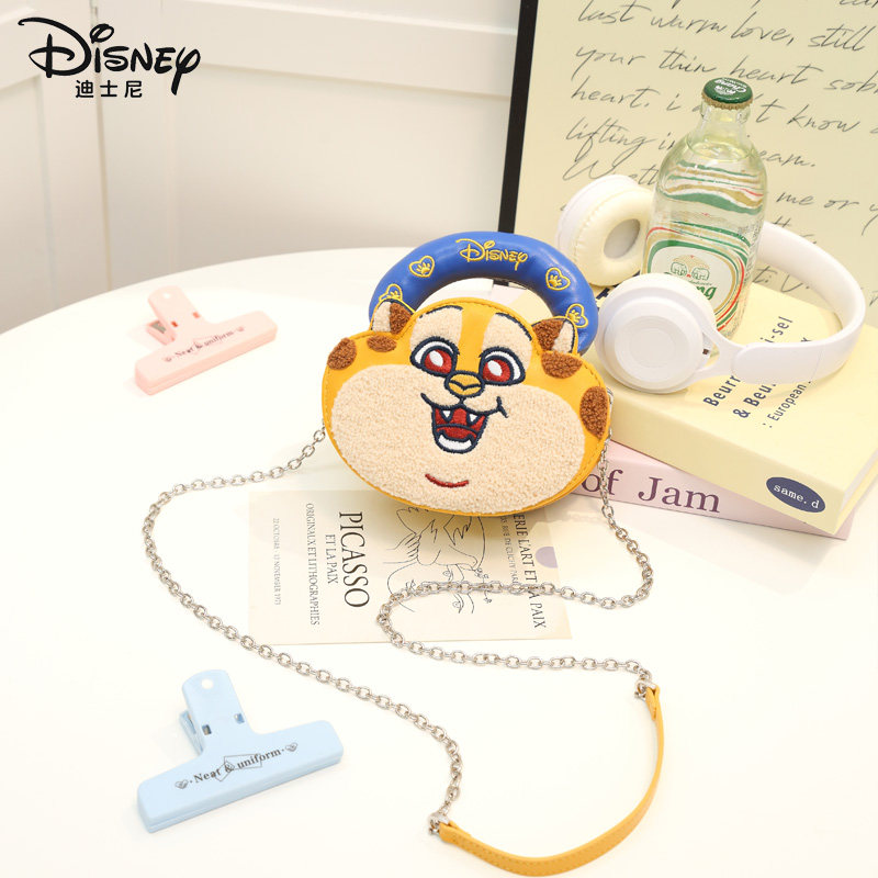 迪士尼疯狂动物城豹警官女款包包卡通斜挎包上班通勤单肩小拎包