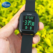 迪士尼手表男款 学生初中高中青少年男孩女孩防水运动男童电子手表