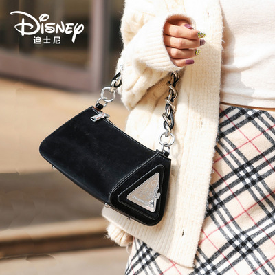 迪士尼太空米奇三角包斜挎手提包