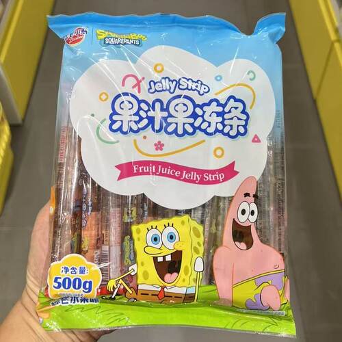 蜡笔小新综合水果味果冻500g