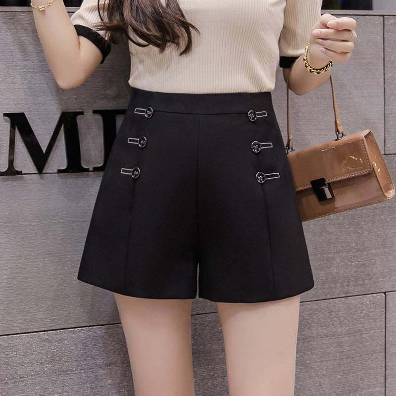 韩版双排扣高腰短裤女季2020新款学生宽松显瘦雪纺阔腿a字裙裤|ruв категории плесень играть/Аниме/вокруг/cos/настольные игры, Косплей одежды/реквизит/услуги, Косплей женской одежды - от Buy2taobao.com для оказания профессиональной услуги покупки агента Taobao