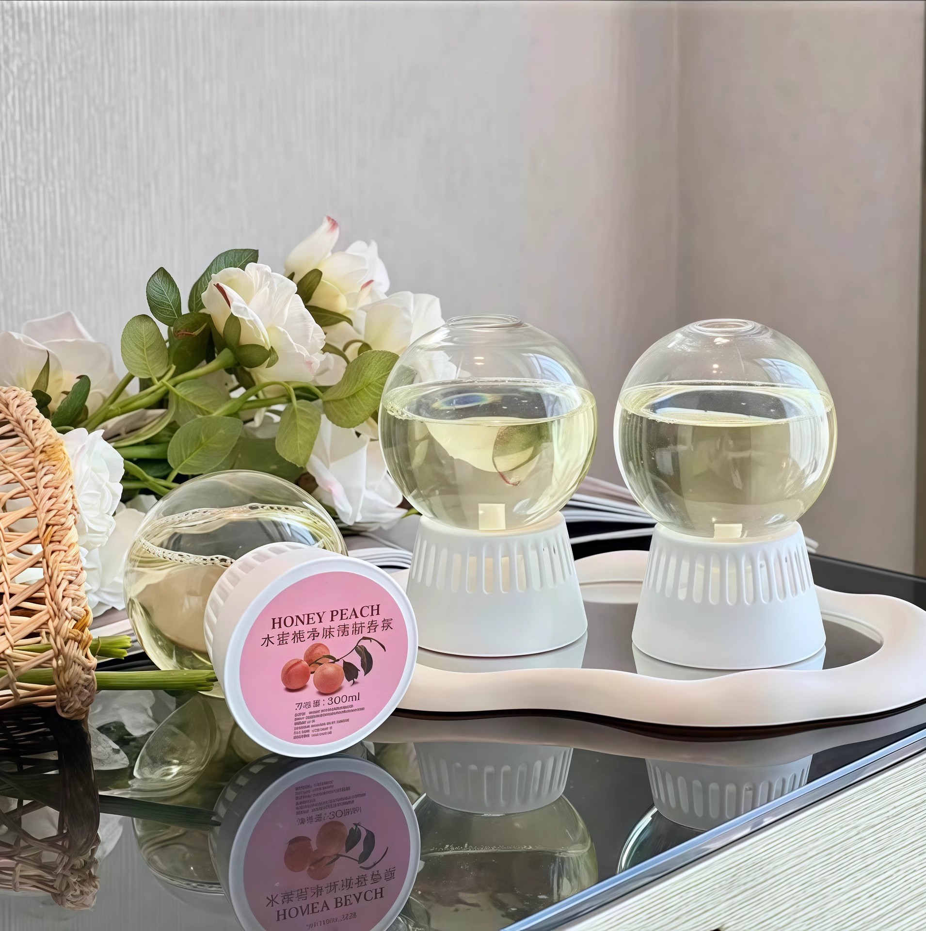 【下单立减50】倒置香氛球香薰精油家用香薰室内持久留香房间_Y