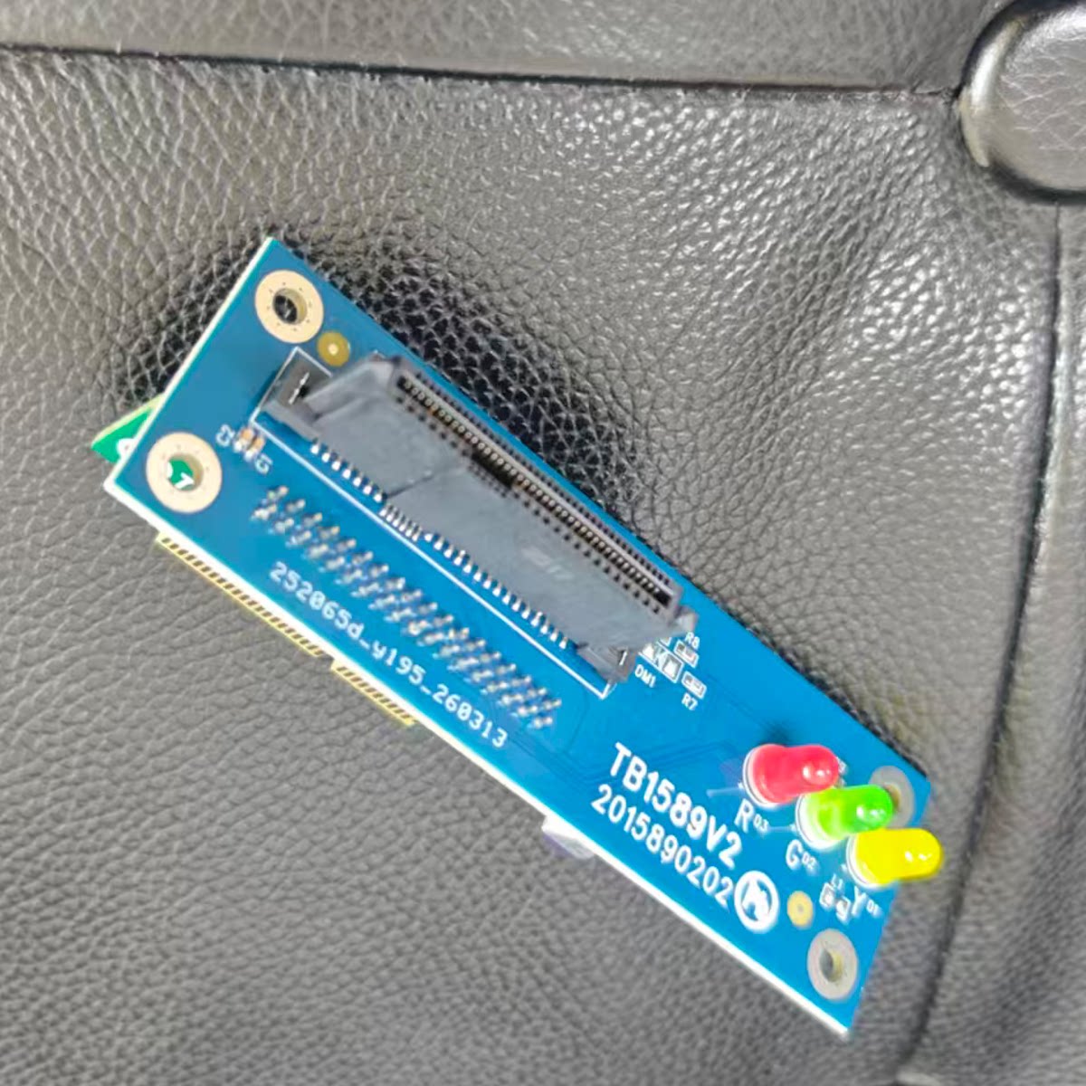 佑华PCIe NVMe m.2硬盘拷贝机专用U.2座子接口转接座支持U.2 SATA