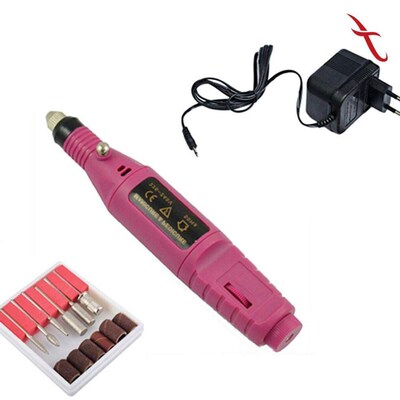 Feitong Fast Nail Art Drill KIT Electric FILE Buffer Bits Ac