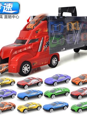 Model container truck car toy car 12 alloy car boy