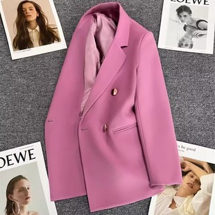 women 外套女2024spring fashion blazers coats 时尚 jackets 西装