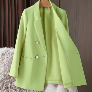candy color casual 西装 blazers women fashion jackets 女2024