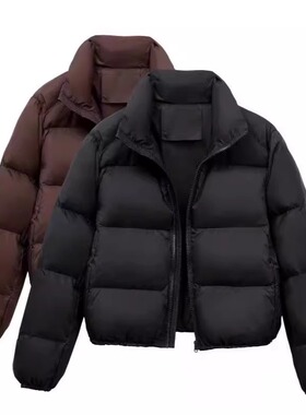 2024 winter women casual thick cotton padded jackets coats女
