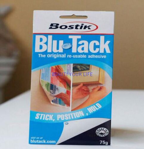 1pack Bostik Blu Tack Adhesive Reusable Photo Frame Tin2包