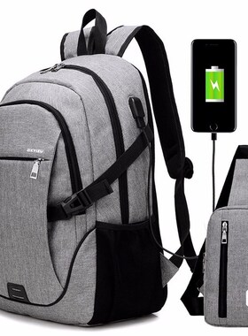 Laptop Backpack with USB School Backpack Bag for Men Women
