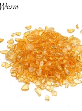 DIY Cute 100g Natural Citrine Crystal Gem Stone Yellow Cryst