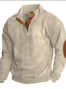 2024 digital printed stand up collar casual jacket