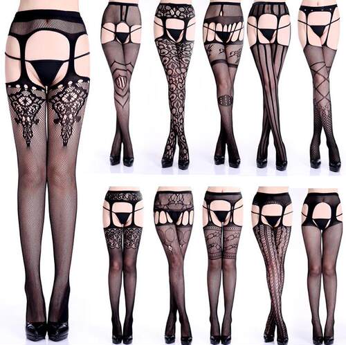 Sexy Pantyhose Women Fishnet Tights Lady Thigh High Stocking