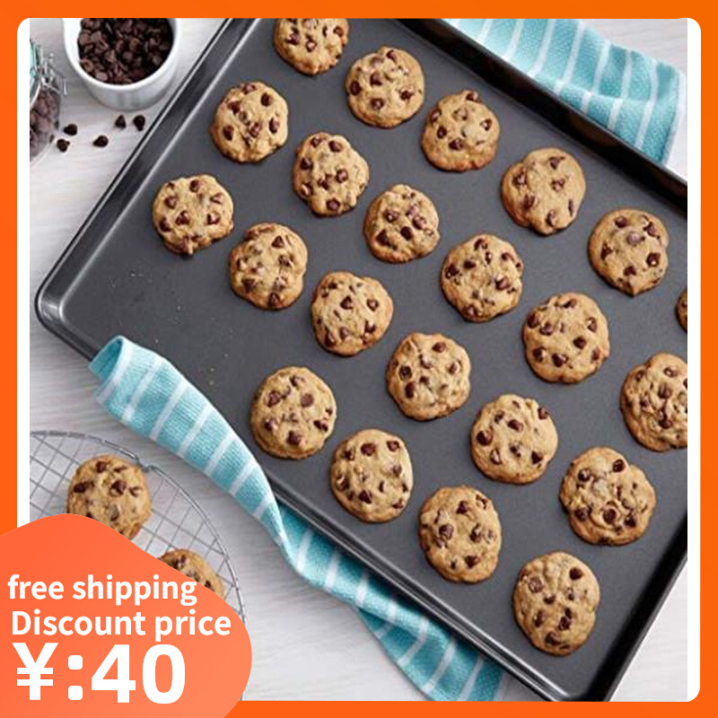 13.5x10"Non-stick Baking Tray Cookie Sheet不粘长方深烤