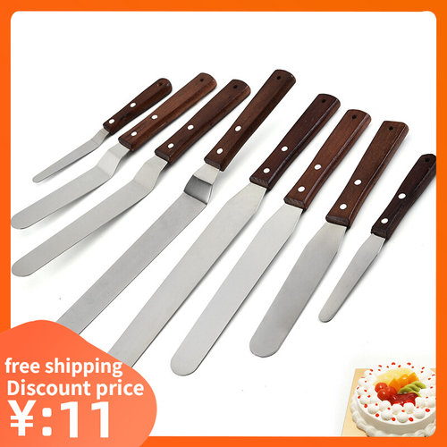 Baking cream spatula Butter cake scraper demoulding knife