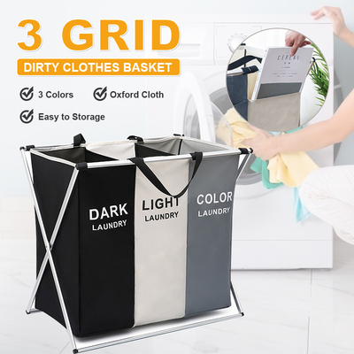 Collapsible Home Laundry Basket Storage Bag Laundry Sorter