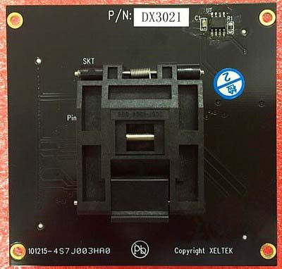 DX3021南京西尔特原装烧录座 适配座 SP6100/6100N QFP100