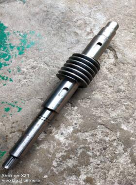 大连机床CD6104A615/0A/CDE6140车床配件26133蜗轮Z25蜗杆轴26758