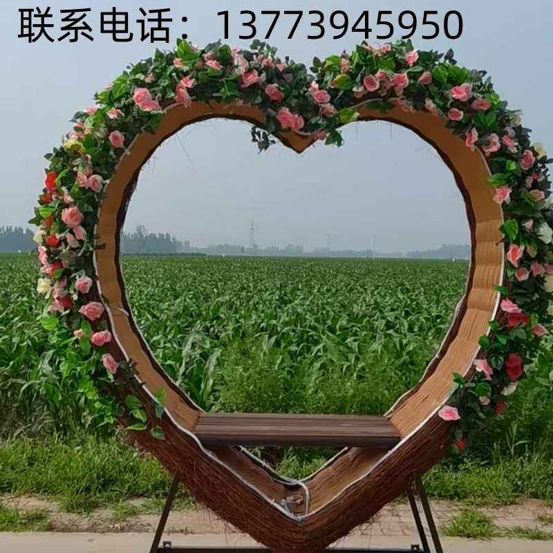 网红鸟巢秋千巴厘岛景区座椅酒店民宿拍照打卡创意灯藤编鸟巢吊篮