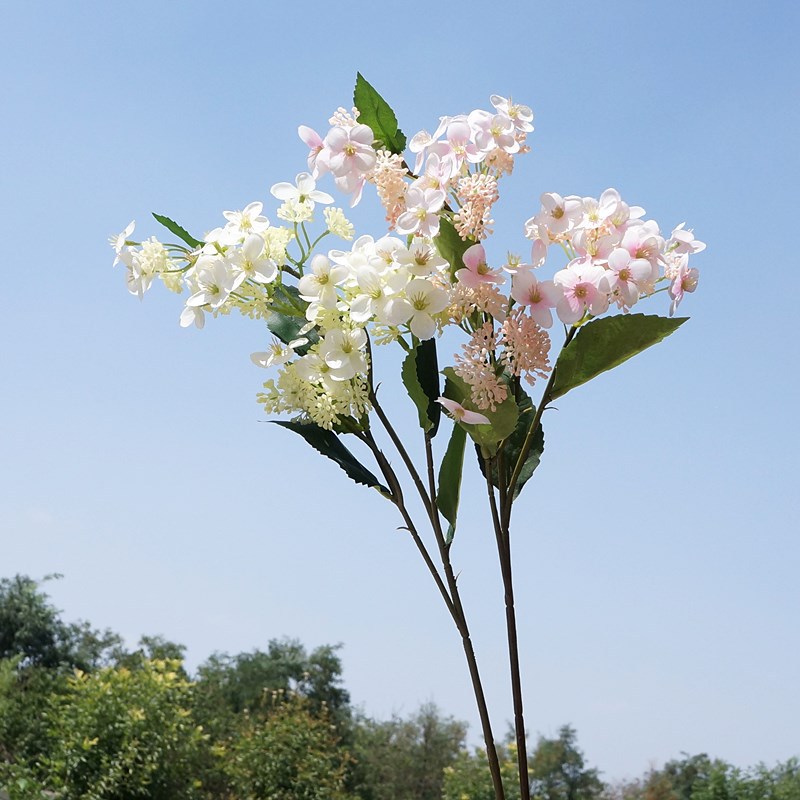 仿真仙子紫阳绣球花假家