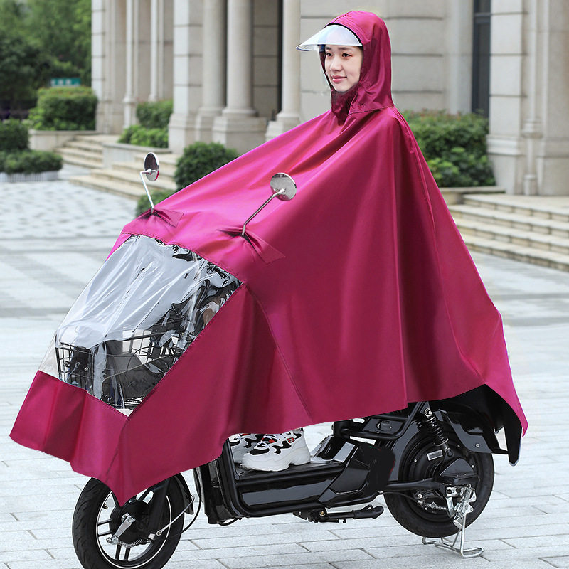 摩托车雨衣电动披电瓶自