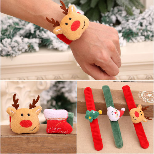 Christmas Children Small Gifts Patting Hand buckle bracelet