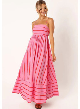 Spring/Summer Style Holiday Strap Dress Mid Waist women女裙