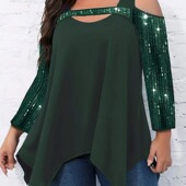 Long Sleeve plus Women loose shirt size Spring clothes衣