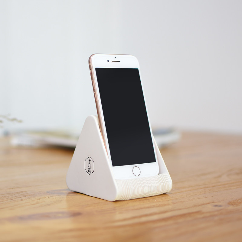 十八纸手机支架风琴手机托架创意简约便携双面折叠懒人桌面手机架