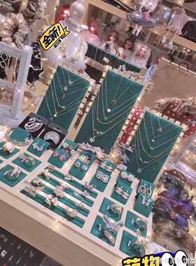 实木饰品展示架戒指耳钉手镯