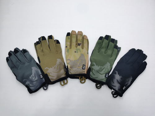 服帖款PIG FDT风格 Delta战术射击手套 户外露营骑行透气轻薄触屏