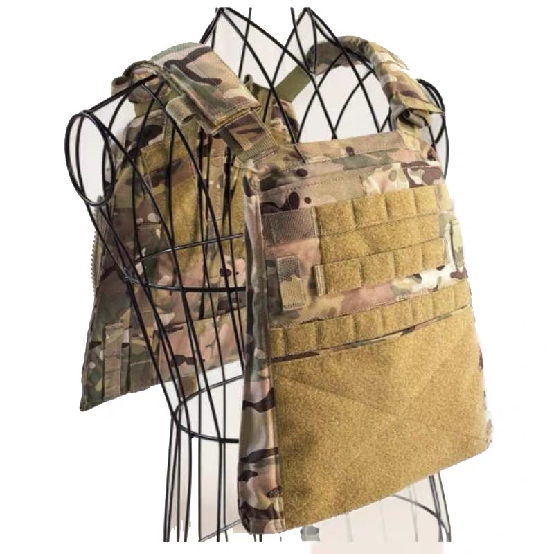 新款AVS战术背心前后板主体国产尼龙双6防红外面料