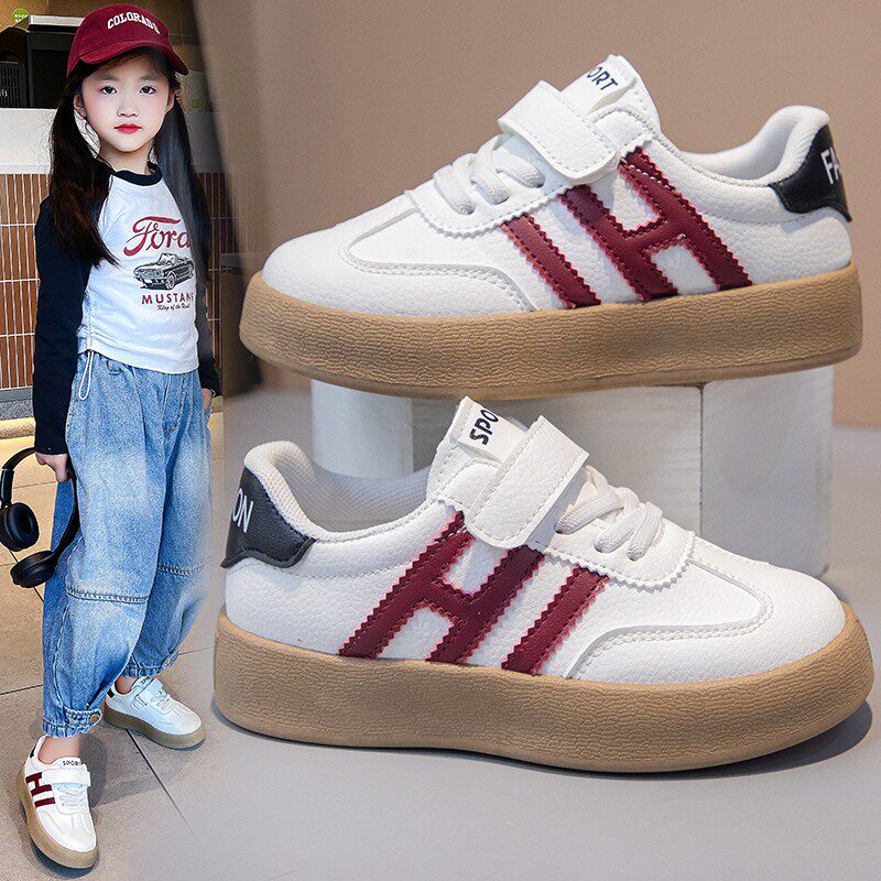 帮登官方正品26-37 爆款儿童板鞋学生校园鞋女孩休闲搭配鞋