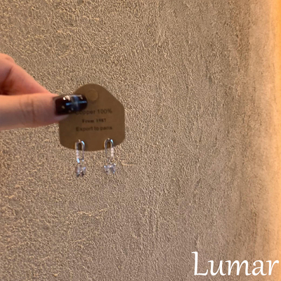 S925纯银蝴蝶结回形针珍珠耳钉女