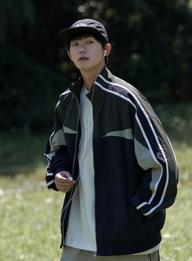 INFORMER运动套装春秋男女防水夹克外套潮流休闲教练搭配宽松外套