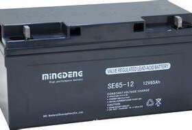 原装铭登蓄电池SE65-12/12V65AHUPS/EPS直流屏专用免维护铅酸包邮