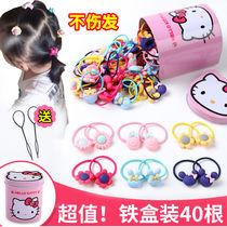 Children's hair binding, leather band, no damage, Korean version, head rope, female princess, lovely girl, rubber band, baby's headdress, hair ring