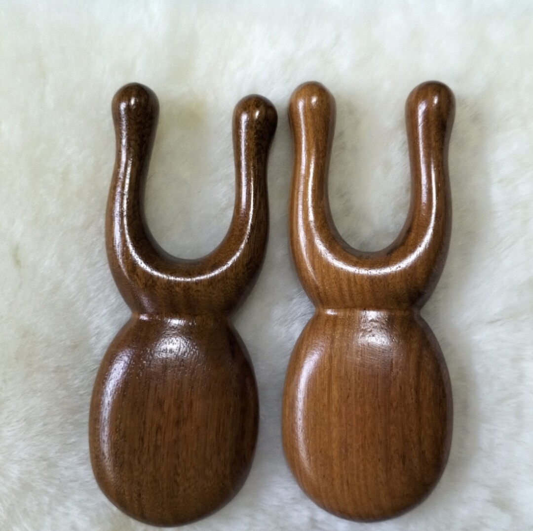 包邮精品檀木刮鼻器刮痧美容神器青蛙美鼻刮刮耳器刮鼻头面部拨筋